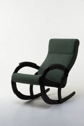 Кресло-качалка КОРСИКА 34-Т-AG (зеленый) в Стрежевом - strezhevoj.mebel-74.com | фото