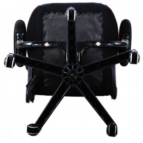 Кресло компьютерное BRABIX GT Racer GM-101 + подушка (ткань) черное/красное (531820) в Стрежевом - strezhevoj.mebel-74.com | фото