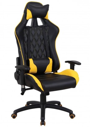 Кресло компьютерное BRABIX "GT Master GM-110" (черное/желтое) 531927 в Стрежевом - strezhevoj.mebel-74.com | фото