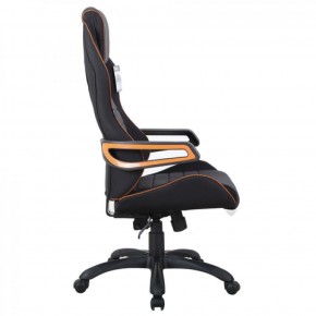 Кресло компьютерное BRABIX Techno Pro GM-003 (ткань черное/серое, вставки оранжевые) 531813 в Стрежевом - strezhevoj.mebel-74.com | фото
