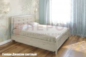 Кровать КР-1034 с мягким изголовьем в Стрежевом - strezhevoj.mebel-74.com | фото